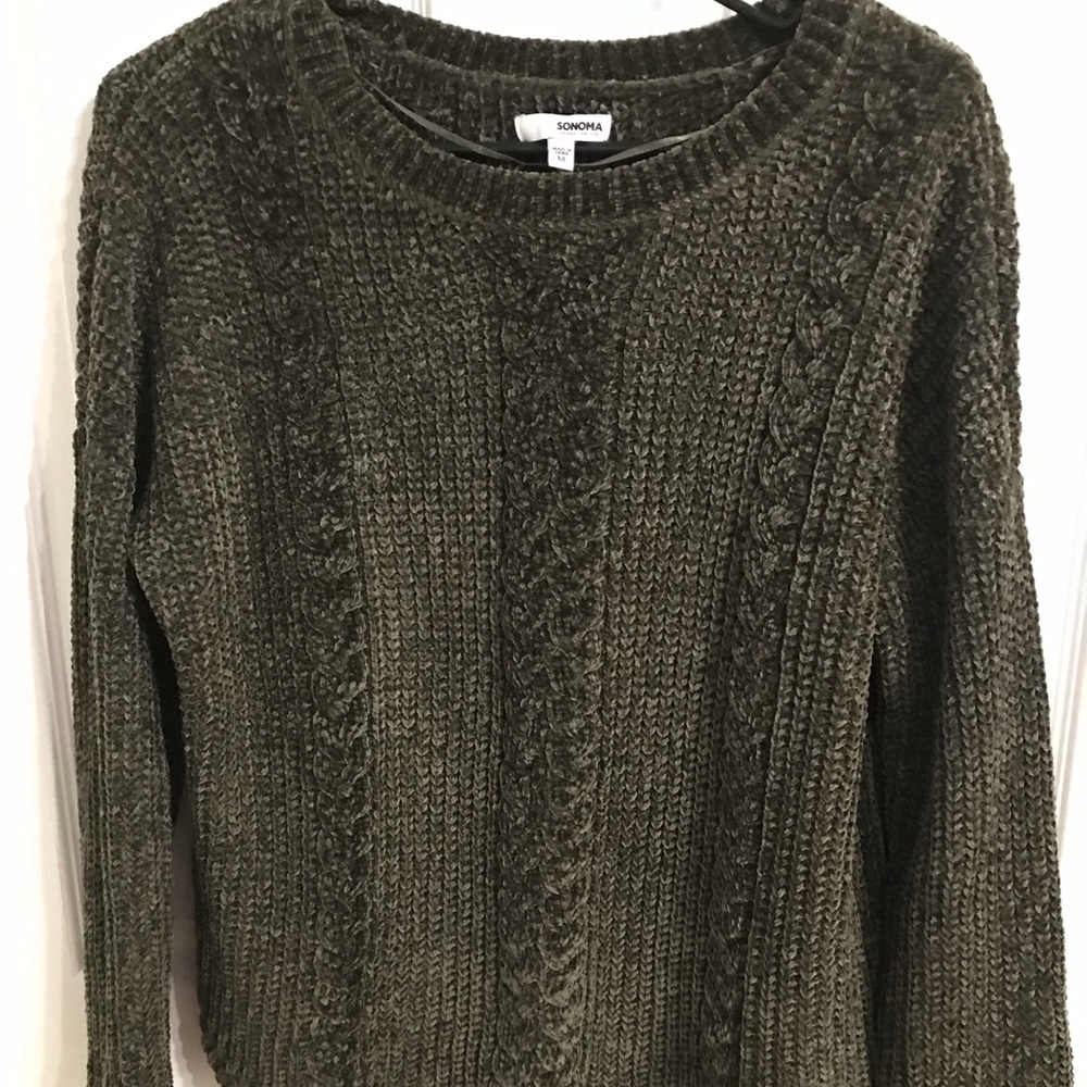 Green sweater